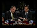 Romney destroys Huck on raising taxes