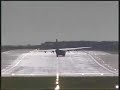 Hercules c-130j toma con mucho viento cruzado en Zargoza