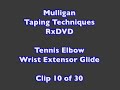 mulligan concept instructors rick crowell and julie paolino guide clinicians through one of several therapeutic taping techniques for tennis elbow. physiotherapist brian mulligan is the originator of the mulligan concept, an internationally practiced and prescribed regimen of manual therapy and home exercise. for more detailed information regarding indications and contraindications for implementing and prescribing this technique, please reference brian's textbook (manual therapy: nags, snags ...