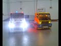 camion kyosho mini z con muchas luces estatico