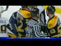 Jeremy Reich hits Mike Weber