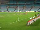 Rugby wedstrijd Rugby wedstrijd
