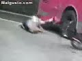 Atropelamento de bus�o!