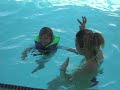 Simone is a Little Swimmer