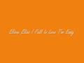 clip video Eliane Elias I Fall In Love Too Easily