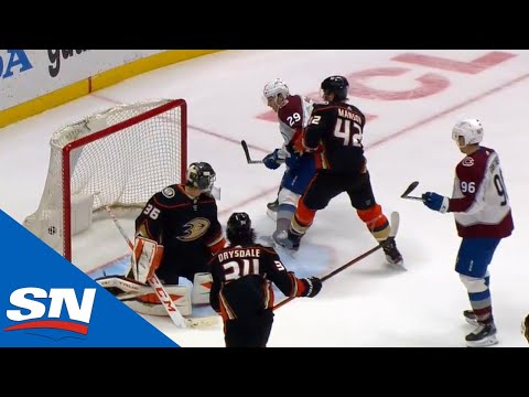 Nathan MacKinnon Taps One In After Beautiful Pass From Cale Makar