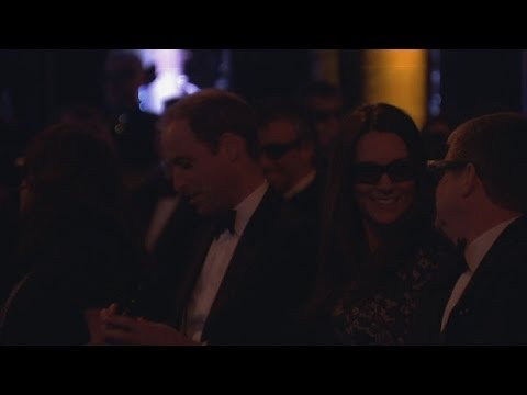 kate - Subscribe to ITN News: http://bit.ly/itnytsub The Duke and Duchess of Cambridge had the honour of being among the first people to see Sir David Attenborough'...