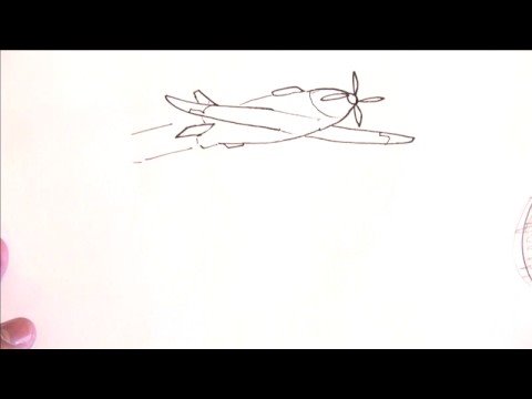 how to draw airplanes
