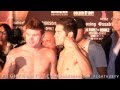 Saul Alvarez vs. Alfonso Gomez- Los Angeles Weigh in