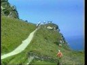 tintagel cornwall sunny day tintagel cornwall sunny day