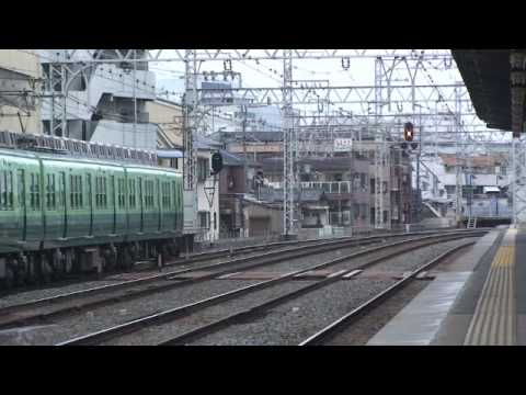 【京阪電鉄】7000系きかんしゃトーマスとなかまたちラッピング電車最終日臨時列車＠墨染／滝井（080127)