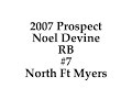 Noel Devine Senior Season Highlight tape sunshinepreps.net
