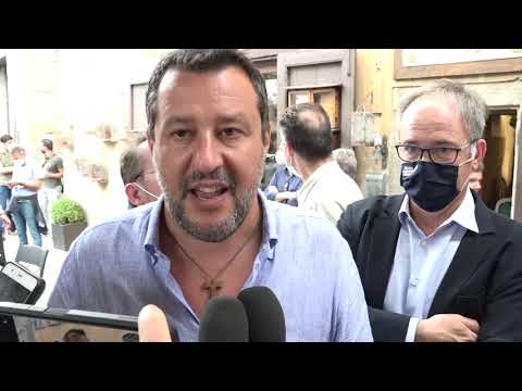 Matteo Salvini a Cortona per 