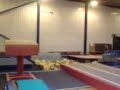 Gymnastics tumbling, Triple Back Sommersault