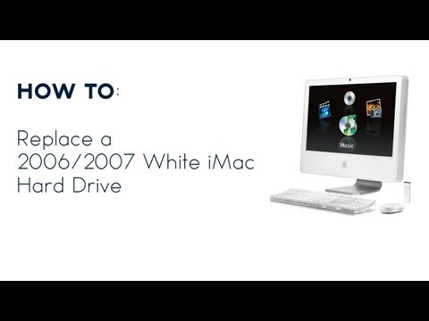 hard white - I recently had the hard drive fail in my late 2006 iMac that I use as a server. Since I had to replace the drive, I thought I would share how to swap it. I d...