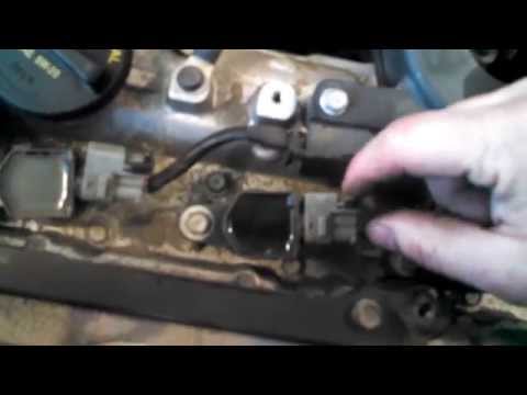 Spark plug replacement Kia Sedona 2010 3.8L V6 plugs install remove replace upper intake