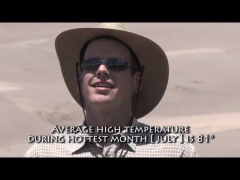 The Great Sand Dunes National Park and Preserve.