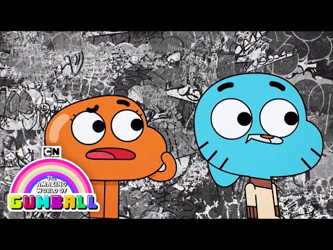 The Amazing World of Gumball | Elmore Turns Colorless | Cartoon Network