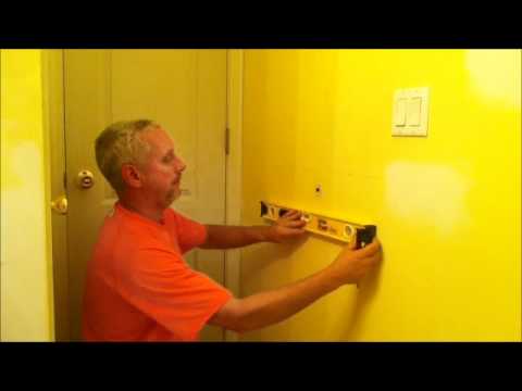 how to patch door knob hole
