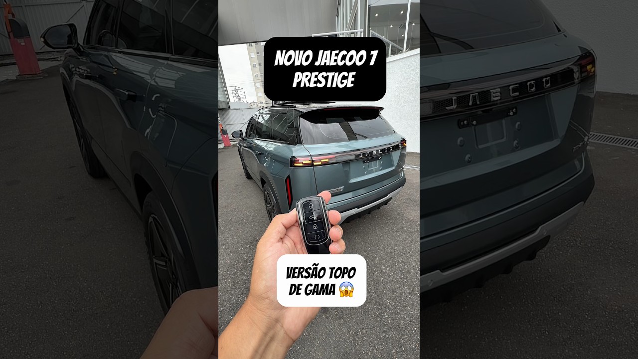 NOVO JAECOO 7 PRESTIGE 2026 GANHOU TAXA 0 e 60 MESES para pagar! Hora de comprar?