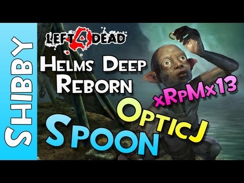 Zombies! - L4D2 - Helms Deep REBORN - Lord of the Rings Survival with Sp00n, Optic J, xRpMx13