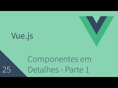 Curso de Vuejs - 25 - Componentes em Detalhes - Parte 1