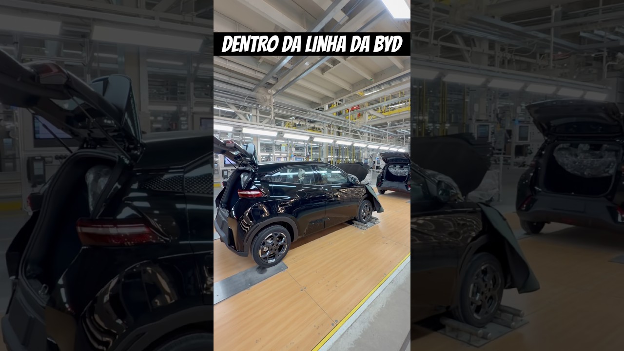 Visitei a linha de montagem da BYD em Camaçari na Bahia