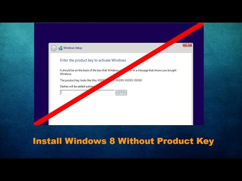 How To Install Windows 8.1 without a Product Key