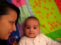 Sophia and mummy rehearse Sophia's prrr! (or Prrrr III)