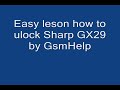 Easy unlock GX29