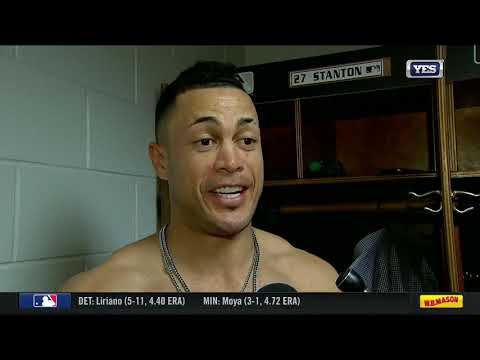 Video: Giancarlo Stanton on CC Sabathia's ejection