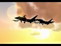 Lock-On : WF33 carrier landing &amp; Su27 Under Bridges