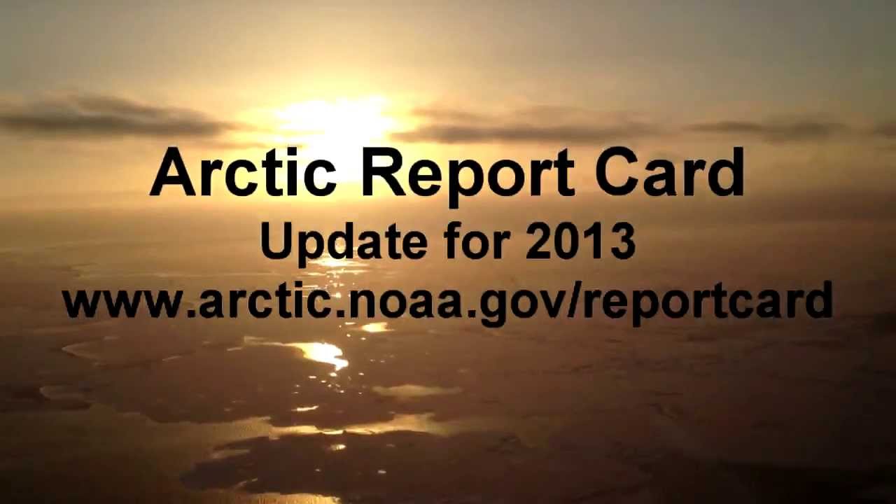 Arctic Report Card 2013