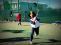 高校女子テニス部合同練習会2011年12月.wmv