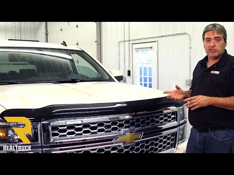 How to Install AVS Bugflector 2 Bug Shield on a Chevrolet Silverado