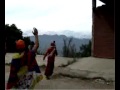 Marchers Approach Tibet