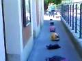 videos de aina i vane fent la prova