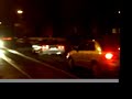 CSX Locomotives meeting traffic on shared Hudson NY street