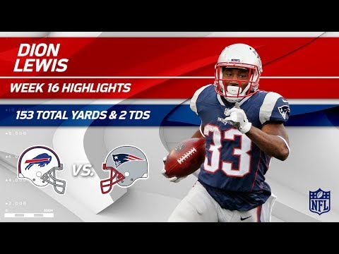 Video: Dion Lewis' 153 Total Yards & 2 TDs vs. Buffalo! | Bills vs. Patriots | Wk 16 Player Highlights