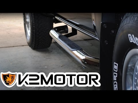 how to fit xc90 side steps