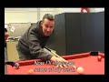 Fun with a piece of 50 Eurocent on a pool table Fun with a piece of 50 Eurocent on a pool table