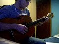 Damien Saez - Jeune et con - intro accoustic (amateur)