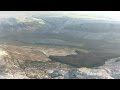 Snowcapped Pennines seen from the air