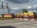 CSX #509 Leads Stacktrain South, Bedford Park, IL. CSX #509 Leads Stacktrain South, Bedford Park, IL.