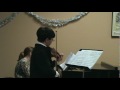 DECEMBER 2009 RECITAL