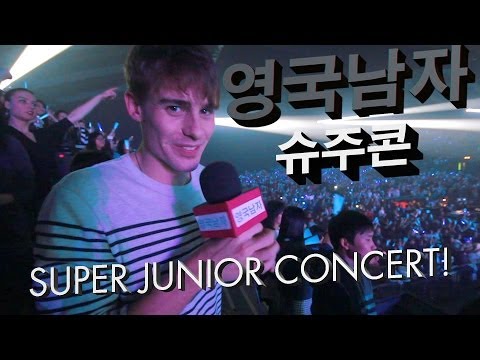 슈퍼주니어 - K-Pop 인터뷰편 보기: http://www.youtube.com/watch?v=AANU7gYfA5Y 몇주 전에 저랑 올리랑 친구 몇명이랑 런던에서 슈퍼쇼5 콘서트 갈 기회있었습니다. 콘서트는 굉장히 즐거웠고 슈퍼쥬니어가...