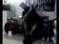 larry getting scared