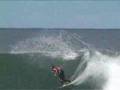 Taj Burrow on a Firewire Surfboard at Jbay