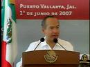 el presidente calderón en el día de la marina