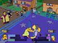 Simpsons Wrestling, PSX, Defender Circuit. Fight 10 - Moe vs Marge